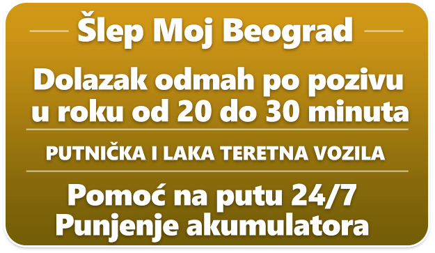 Šlep služba telefon