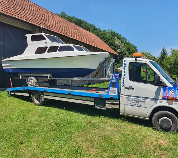 Šlep čamaca, glisera i skutera 2