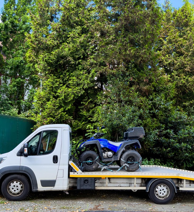 Šlep motora/kvadova